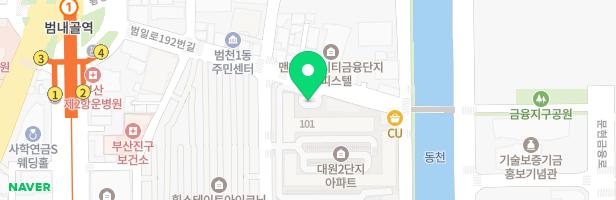 범천대원1차아파트 어린이놀이시설 지도 이미지