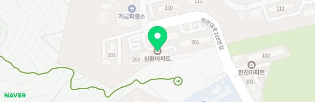 삼환아파트 어린이놀이시설 지도 이미지