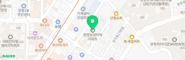 양정삼성타워 어린이놀이시설 지도 이미지