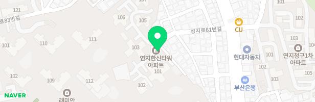 연지한신타워(101동)놀이시설 지도 이미지