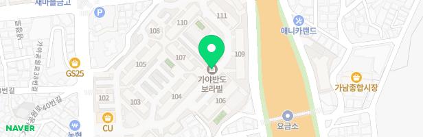 가야반도보라빌 106동 어린이놀이시설 지도 이미지