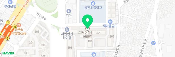 서면한신아파트 어린이놀이시설 지도 이미지