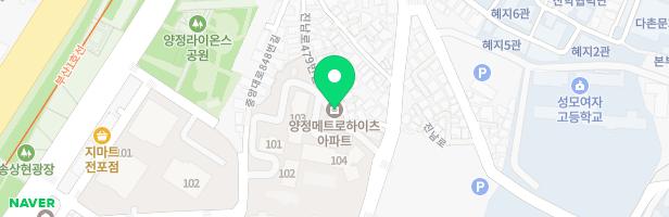 양정메트로하이츠 어린이놀이시설 지도 이미지