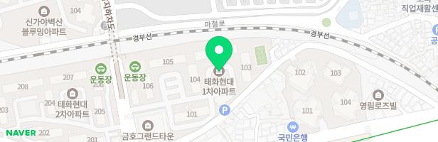태화현대1차 어린이놀이시설 지도 이미지