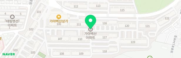 가야벽산아파트 113동 어린이놀이시설 지도 이미지