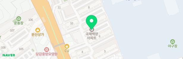 국제백양아파트 1 어린이놀이터(상층) 지도 이미지