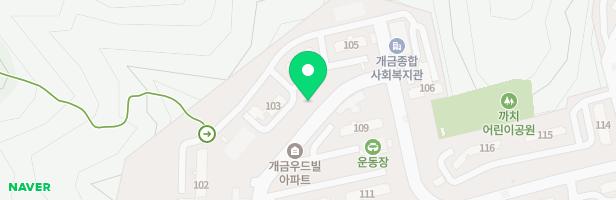 부산도시공사 개금2지구 임대아파트 놀이터 지도 이미지