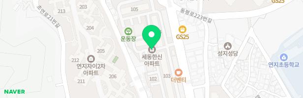 세동한신아파트 103동 어린이놀이시설 지도 이미지