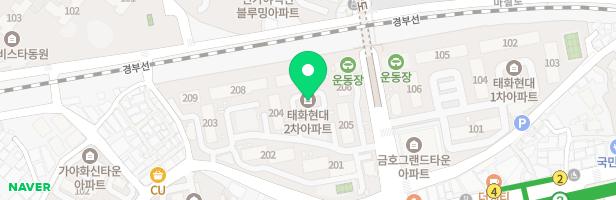 태화현대2차 어린이놀이시설(202동) 지도 이미지