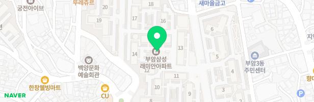 화승삼성아파트 19동 어린이놀이시설 지도 이미지