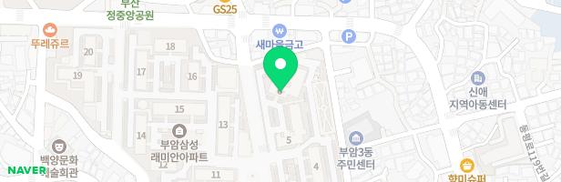 화승삼성아파트 6동 어린이놀이시설 지도 이미지