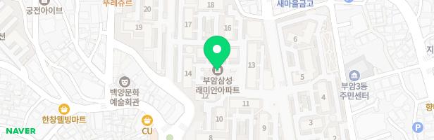 화승삼성아파트 8동 어린이놀이시설 지도 이미지