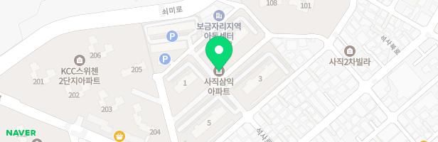 사직삼익아파트 지도 이미지