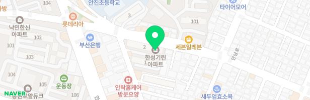 한성기린아파트 어린이놀이시설 지도 이미지