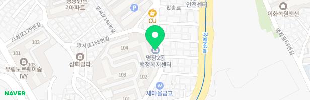 명장경동아파트 지도 이미지