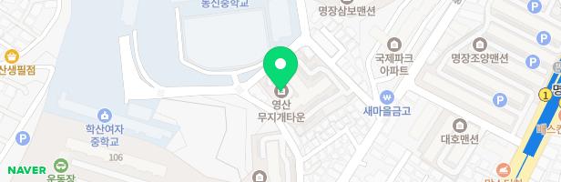 영산무지개타운 지도 이미지