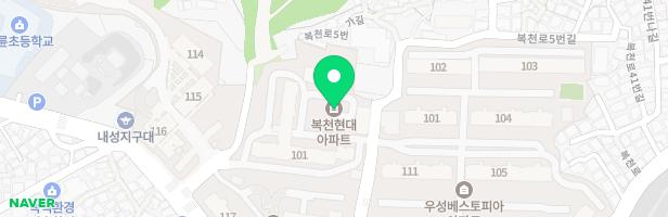 동래복천현대아파트 지도 이미지