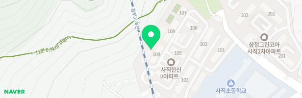 한신아파트(사직동) 지도 이미지