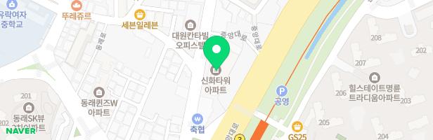 신화타워 지도 이미지