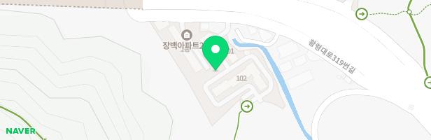 장백장미타워아파트 어린이 놀이터 지도 이미지