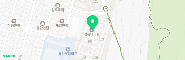 용호경동아파트 어린이 놀이터 1 지도 이미지