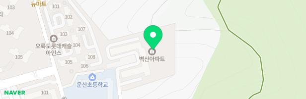 벽산화이트타워 어린이 놀이터 지도 이미지