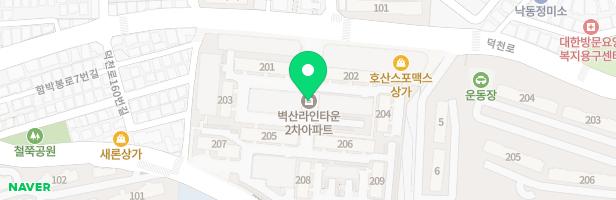 벽산라인타운 어린이놀이터-2 (203동) 지도 이미지