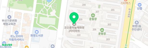 코오롱하늘채2차 어린이놀이터-1 지도 이미지