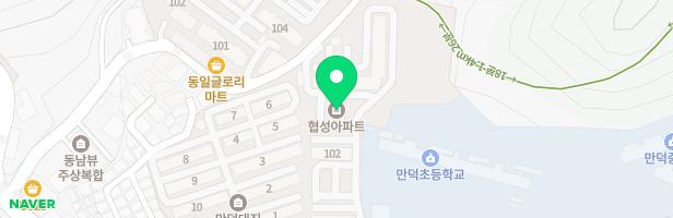 만덕협성파크아파트 어린이놀이시설 지도 이미지