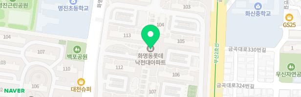 롯데 낙천대 114동 어린이놀이터 지도 이미지