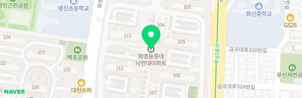 롯데 낙천대 113동 어린이놀이터 지도 이미지