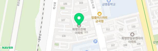 화명뜨란채아파트 105동 놀이터 지도 이미지
