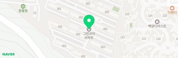 만덕그린코아아파트 어린이놀이터-2 (302동) 지도 이미지