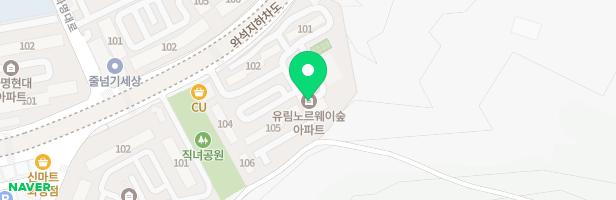 화명유림아파트 제1놀이터 지도 이미지