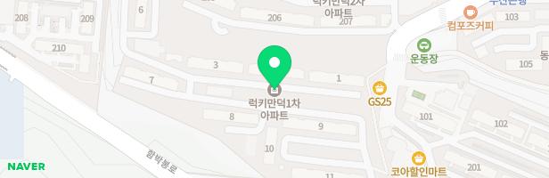 럭키만덕1차아파트 어린이놀이터-1 (8동) 지도 이미지