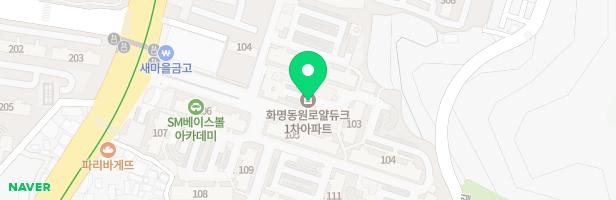 화명동원로얄듀크 어린이놀이터4(112동) 지도 이미지