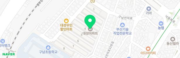 구포대성아파트 어린이놀이터 지도 이미지