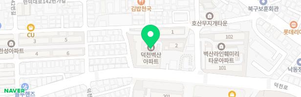 덕천벽산아파트 어린이놀이터 지도 이미지