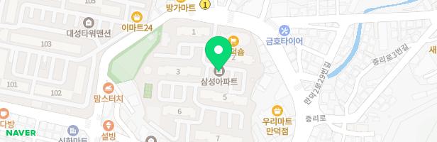 만덕삼성아파트 어린이놀이터 지도 이미지