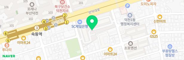 덕천대방아파트 어린이놀이터 지도 이미지