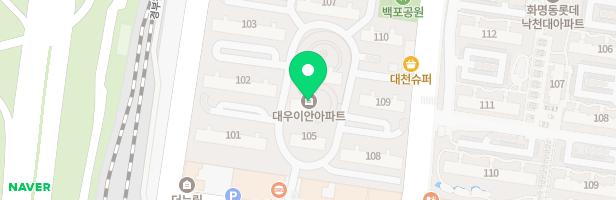 화명대우이안아파트 어린이놀이터2 지도 이미지