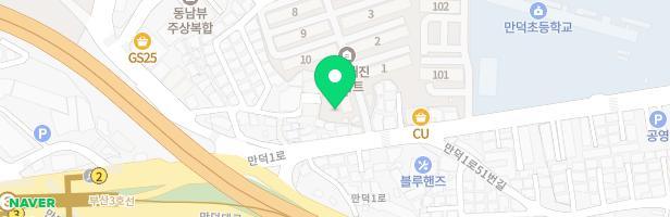 만덕대진아파트 어린이 놀이시설 지도 이미지