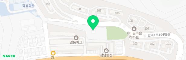 남산정공원 지도 이미지