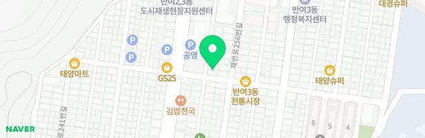 반여3동어린이집 놀이터 지도 이미지