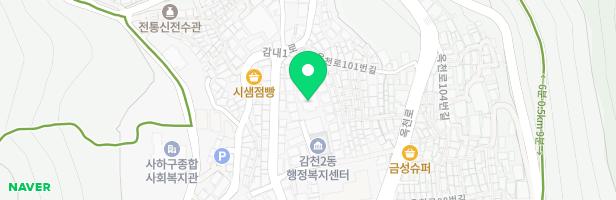 감천어린이집 놀이터 지도 이미지