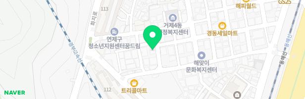 연제옥스포드어린이집 지도 이미지