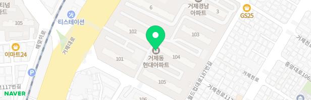 현대아파트 어린이 놀이터(101동) 지도 이미지