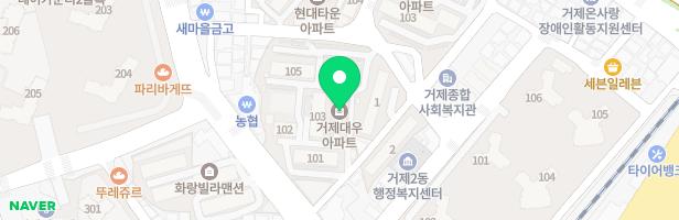 대우아파트 어린이 놀이터 지도 이미지