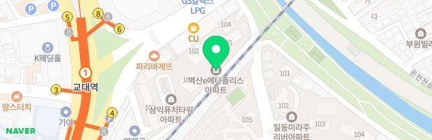 벽산e메타폴리스아파트 어린이 놀이터 지도 이미지
