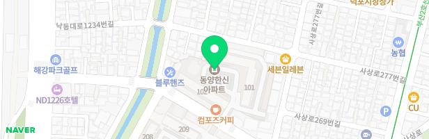 동양한신아파트 어린이놀이터 지도 이미지
